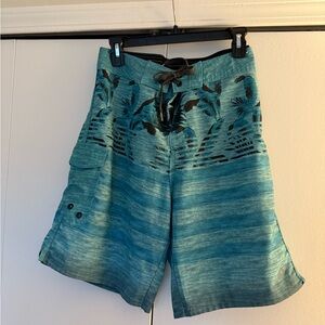 Men's Blue Swim Shorts